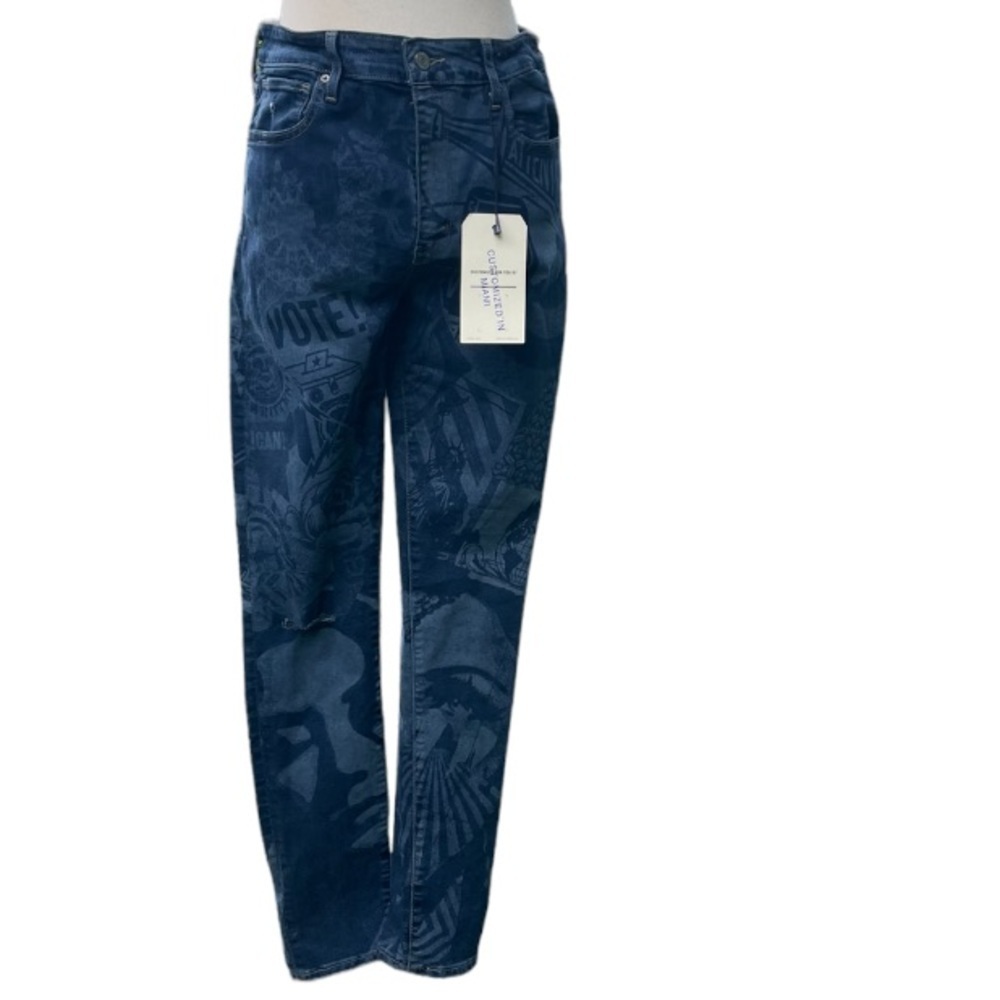 Levi’s OBEY Print Customizef in Miami Jeans